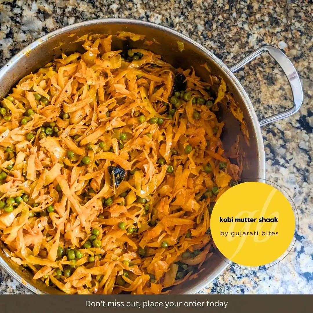 Cabbage Peas Curry